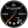 Autometer Spek-Pro Gauge Water Press 2 1/16in 120psi Stepper Motor W/ Peak & Warn AutoMeter