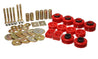 Energy Suspension 97-03 Ford F-100/F-150 2WD/F250 2WD & L-Duty Red Body (Ext Cab ONLY ) Mount Set Energy Suspension