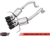 AWE Tuning 14-19 Chevy Corvette C7 Z06/ZR1 Touring Edition Axle-Back Exhaust w/Black Tips AWE Tuning
