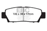 EBC 95-96 Toyota Avalon 3.0 Redstuff Rear Brake Pads EBC