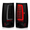 ANZO 2007-2014 Chevy Tahoe LED Taillight Plank Style Black w/Smoke Lens ANZO