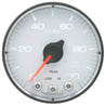 Autometer Spek-Pro Gauge Fuel Press 2 1/16in 100psi Stepper Motor W/Peak & Warn Wht/Blk AutoMeter