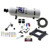 Nitrous Express 4150 Gemini Stage 6 Alcohol Nitrous Kit (50-300HP) w/15lb Bottle Nitrous Express