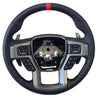 Ford Racing 2015-2017 F-150 Raptor Performance Steering Wheel Kit - Red Sightline Ford Racing