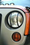 Rugged Ridge 07-18 Jeep Wrangler JK Textured Black Headlight Euro Guards Rugged Ridge