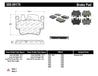 StopTech Performance 00-07 Porsche Boxster S / 06-07 Cayman / 99-05 911 Carrera Front Brake Pads Stoptech