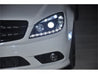 Spyder Mercedes Benz C-Class 08-11 Projector Headlights Halogen - DRL Blk PRO-YD-MBW20408-DRL-BK SPYDER