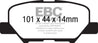 EBC 13+ Mitsubishi Outlander 2.4 FWD Extra Duty Rear Brake Pads EBC