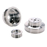 BBK 88-95 GM Truck 4.3 5.0 5.7 Underdrive Pulley Kit - Lightweight CNC Billet Aluminum (3pc) BBK