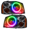 Oracle 01-04 Nissan Frontier SMD HL - Dual Halo - ColorSHIFT w/ 2.0 Controller ORACLE Lighting