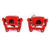 Power Stop 06-08 Audi A3 Rear Red Calipers w/Brackets - Pair PowerStop