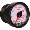 Autometer Spek-Pro Gauge Boost 2 1/16in 35psi Stepper Motor W/Peak & Warn White/Black AutoMeter