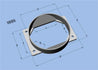 Vibrant MAF Sensor Adapter Plate for Mitsubishi applications use w/ 4.5in Inlet I.D. filters only Vibrant