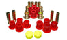 Energy Suspension 87-04 Dodge Dakota / 98-03 Durango 4WD Red Front End Control Arm Bushing Set Energy Suspension