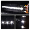Xtune Chevy Silverado 03-06 / Avalanche 02-06 LED Bumper Lights Black CBL-JH-CS03-LED-BK SPYDER