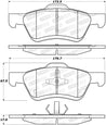 StopTech Street Brake Pads Stoptech