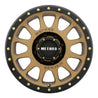 Method MR305 NV 17x8.5 0mm Offset 8x6.5 130.81mm CB Method Bronze/Black Street Loc Wheel Method Wheels