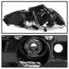 Spyder Lexus GS 300 / 350 / 450 06-11 Headlights - HID Model Only - Black PRO-YD-LG06-HID-DRL-BK SPYDER