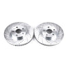 Power Stop 03-08 Pontiac Vibe Front Evolution Drilled & Slotted Rotors - Pair PowerStop
