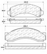 StopTech Street Select Brake Pads w/Hardware - Front/Rear Stoptech