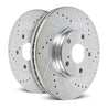 Power Stop 91-03 Ford Escort Rear Evolution Drilled & Slotted Rotors - Pair PowerStop