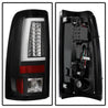Spyder Chevy Silverado 1500/2500 99-02 Version 2 LED Tail Lights - Black ALT-YD-CS99V2-LED-BK SPYDER