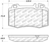 StopTech Performance 94-12/96 Maserati / Mercedes Benz C/E/ML/S/SL Series Front Brake Pads Stoptech