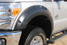 Lund 11-16 Ford F-250 Super Duty RX-Rivet Style Smooth Elite Series Fender Flares - Black (2 Pc.) LUND