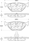 StopTech Street Select Brake Pads w/Hardware - Rear Stoptech