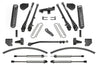 Fabtech 17-21 Ford F250/F350 4WD Diesel 8in 4Link Sys w/Coils & Dlss Shks Fabtech