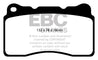 EBC 2016+ Cadillac CT6 2.0L Turbo Redstuff Front Brake Pads EBC