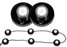 ANZO Bed Rail Lights Universal LED Heavy Duty 6 Pod LED Bed Rail/Rock Crawler Lighting ANZO