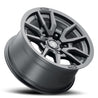 ICON Vector 5 17x8.5 5x150 25mm Offset 5.75in BS 110.1mm Bore Satin Black Wheel ICON