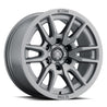 ICON Vector 6 17x8.5 6x135 6mm Offset 5in BS 87.1mm Bore Titanium Wheel ICON