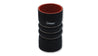 Vibrant 4 Ply Aramid Reinf Silicone Hump Hose conn 3in ID x 6in long 3 reinforcement ring MATTE BLK Vibrant