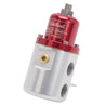 Edelbrock Fuel Pressure Regulator Carbureted 160 GPH 5-10 PSI 3/8In In/Out Retunless Red/Clear Edelbrock