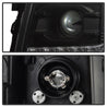 Spyder Chevy Silverado 1500 07-13 V2 Projector Headlights - LED DRL - Black PRO-YD-CS07V2-DRL-BK SPYDER