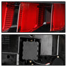 Spyder 10-12 Ford Mustang Red Light Bar LED Sequential Tail Lights - Blk ALT-YD-FM10-RBLED-BK SPYDER