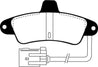 EBC 95-00 Ford Contour 2.0 Ultimax2 Rear Brake Pads EBC