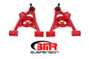 BMR 94-04 Ford Mustang Non-Adj. A-Arms Lower (Poly) w/ Spring Pocket - Red BMR Suspension