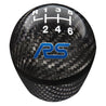 Ford Racing Focus RS Black Carbon Fiber Shift Knob 6 Speed Ford Racing