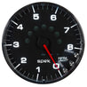 Autometer Spek-Pro Gauge Tachometer 5in 8K Rpm W/Shift Light & Peak Mem Black/Chrome AutoMeter