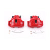 Power Stop 96-99 Audi A4 Front Red Calipers w/Brackets - Pair PowerStop
