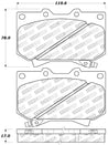 StopTech Sport Brake Pads w/Shims and Hardware - Front Stoptech