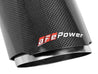 aFe MACH Force-XP 4-1/2in Carbon Fiber OE Replacement Exhaust Tips - 15-19 Dodge Charger/Hellcat aFe