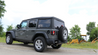 Corsa 18+ Jeep Wrangler JL 2.5in Dual Rear Turn Down Exit Black Touring Axle-Back Exhaust CORSA Performance