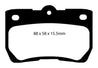 EBC 06-07 Lexus GS300 3.0 Yellowstuff Rear Brake Pads EBC