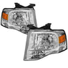 xTune 07-14 Ford Expedition OEM Style Headlights -Chrome (HD-JH-FE07-AM-C) SPYDER