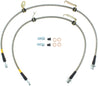 StopTech 11-17 Lexus CT200h Stainless Steel Front Brake Lines Stoptech