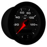 Autometer Phantom II 3-3/8in 0-140MPH In-Dash Electronic GPS Programmable Speedometer AutoMeter